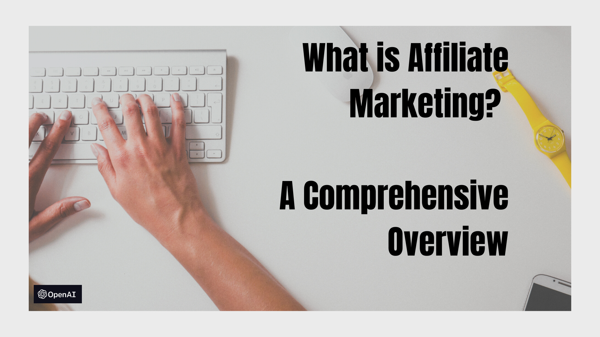 What is Affiliate Marketing? A Comprehensive Overview
